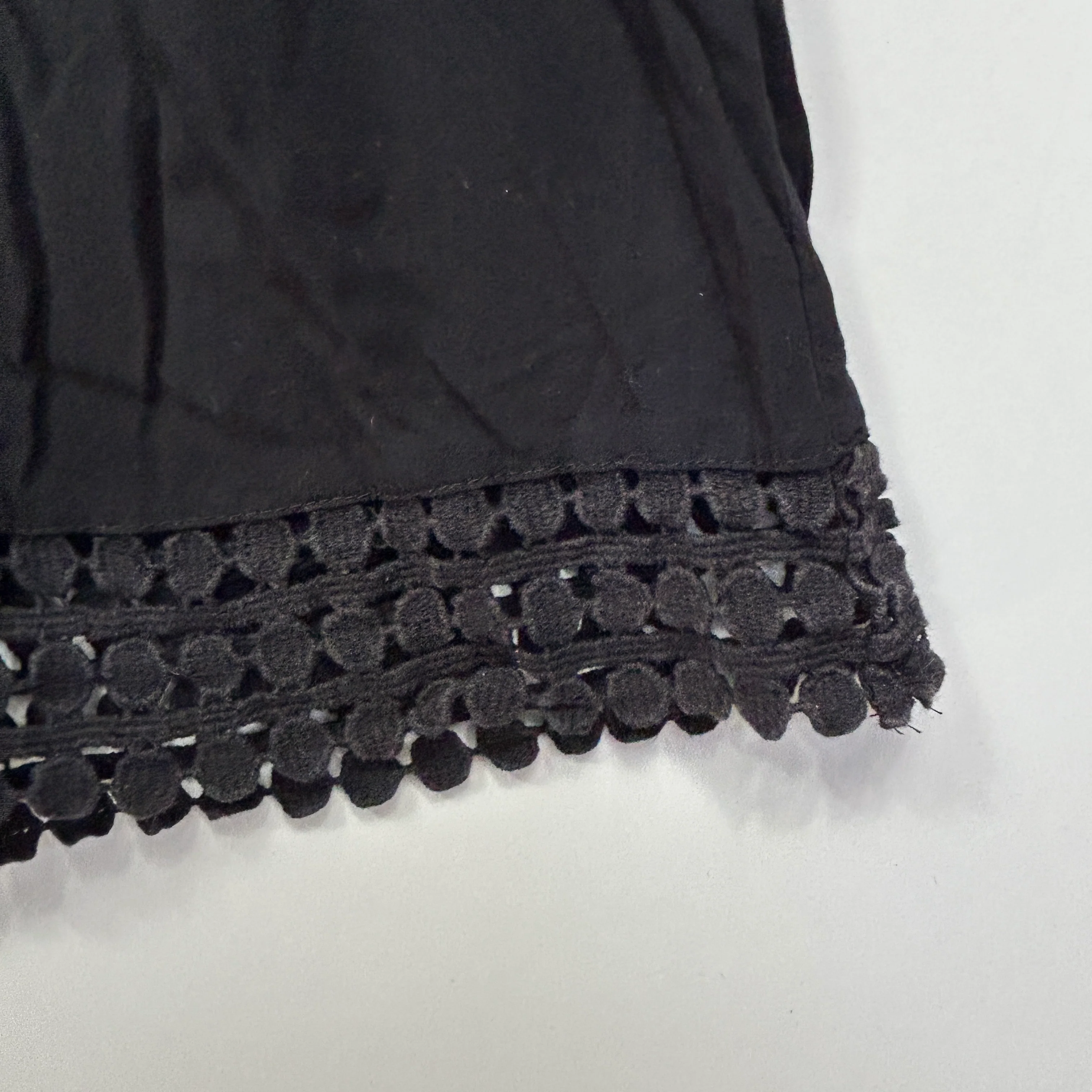 Target Corchet Trim Black Dress - Size 14 - Image 4