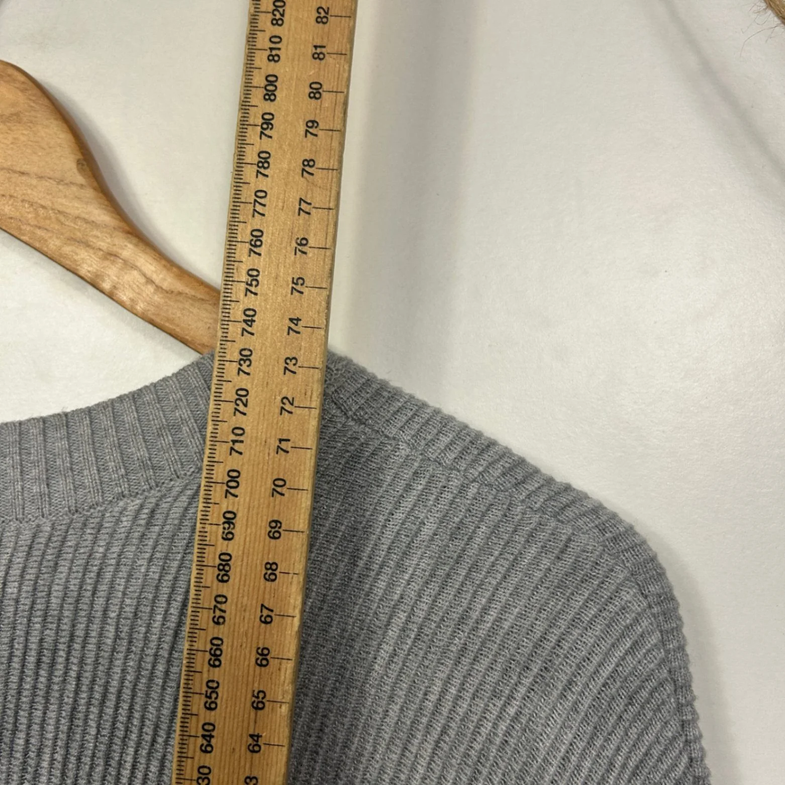 Target Grey Crew Neck Pullover Jumper Knit Top Size 14 - Image 7
