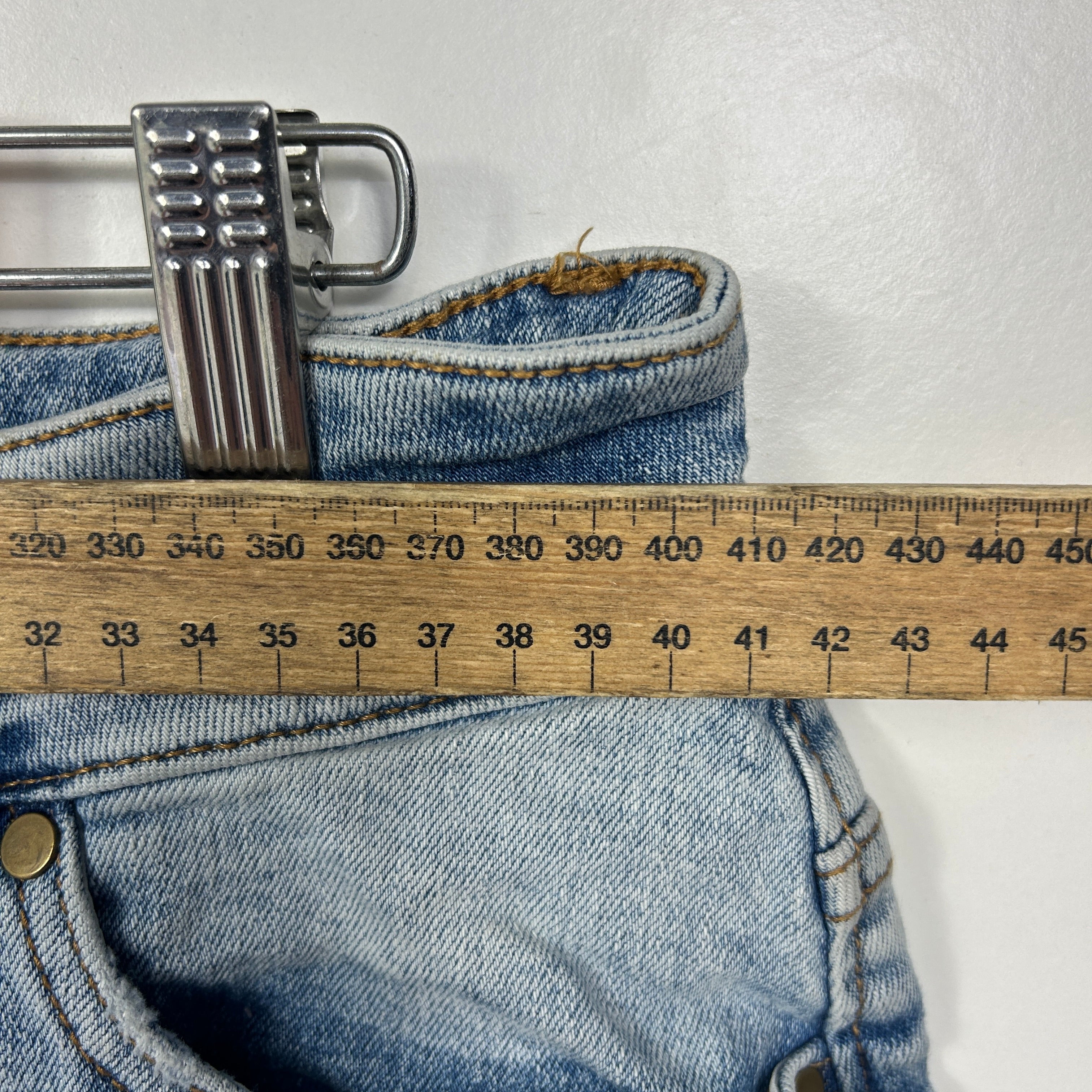 Target Light Blue Denim Skirt - Size 14 - Image 4