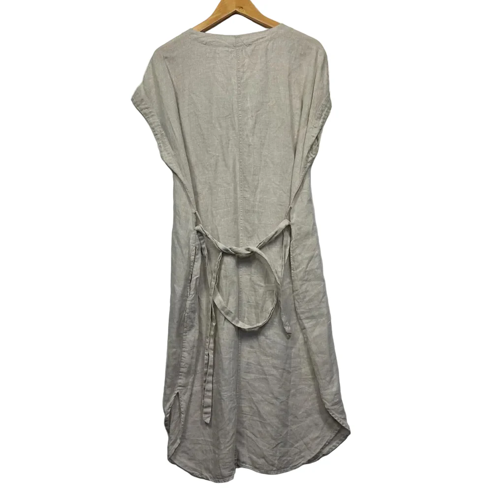 Target Natural Linen Dress - Size 18 - Image 3