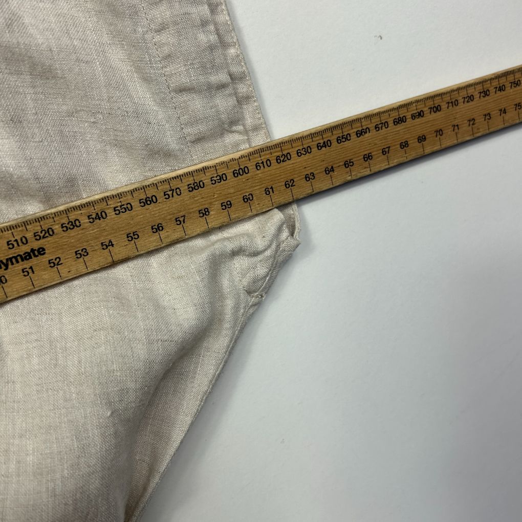 Target Natural Linen Dress - Size 18 - Image 8