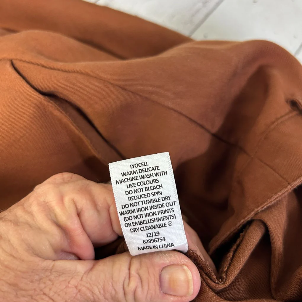 Target Rust Lyocell Trousers - Size 16 - Image 5