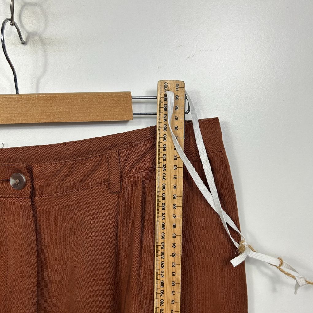 Target Rust Lyocell Trousers - Size 16 - Image 6