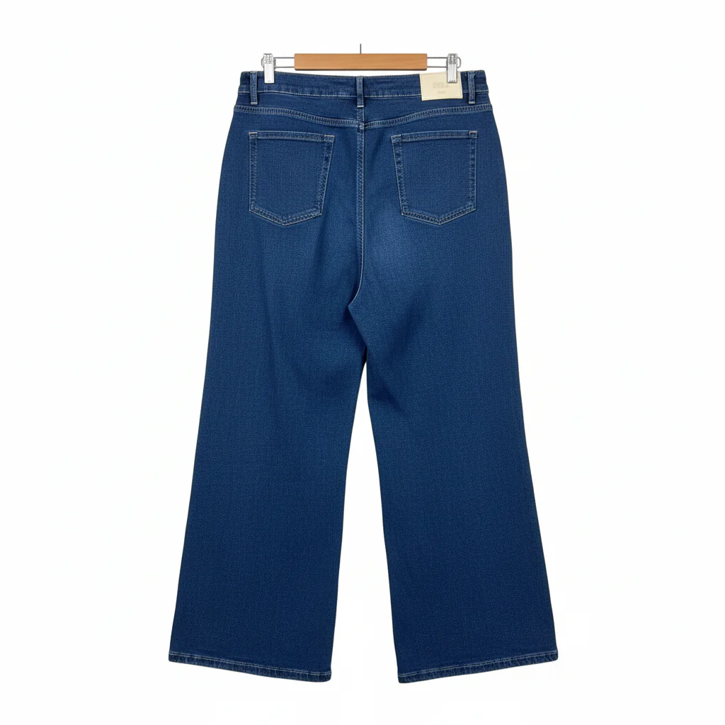 The Lullaby Club Denim Wide Leg Jeans - Size 16 - Image 2
