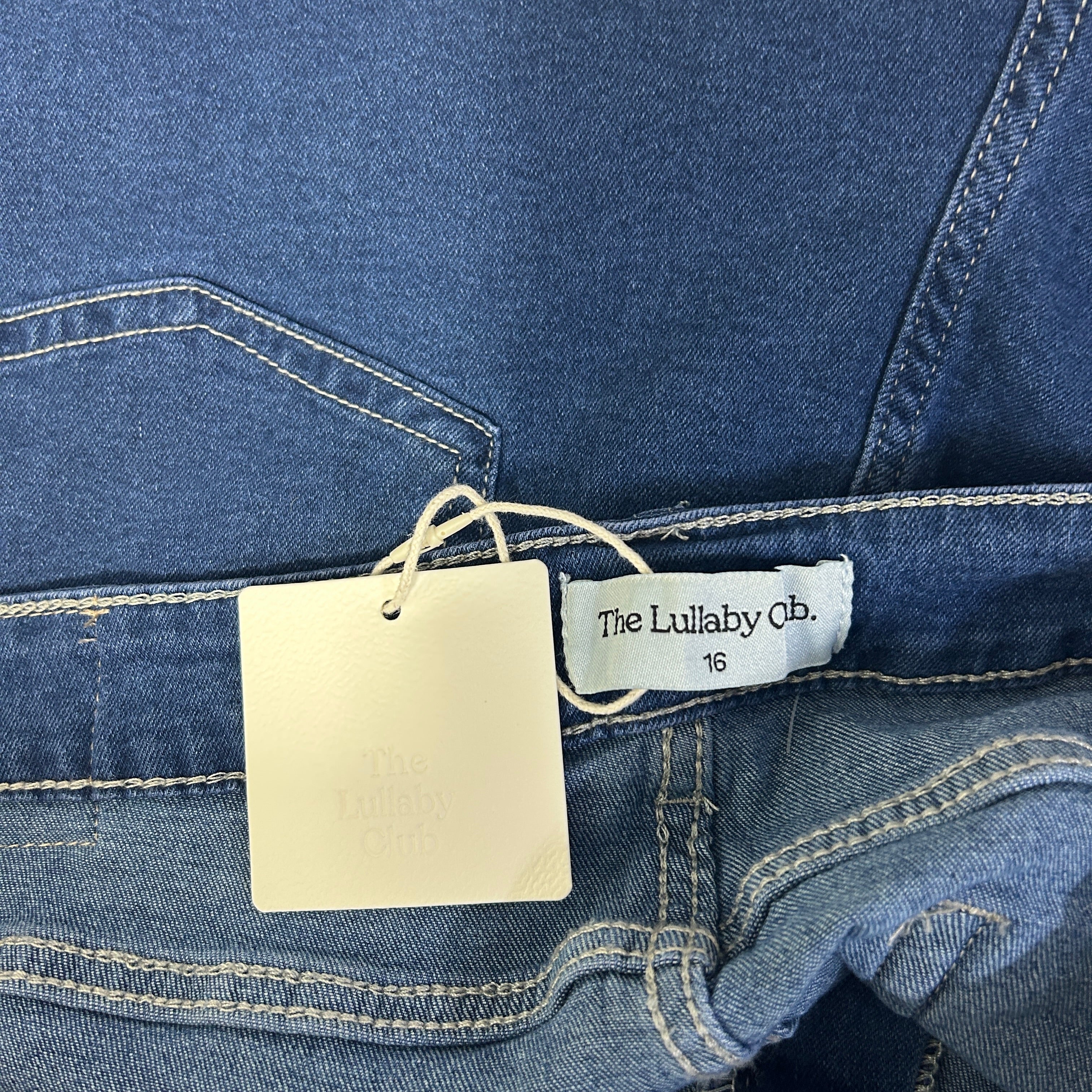 The Lullaby Club Denim Wide Leg Jeans - Size 16 - Image 3