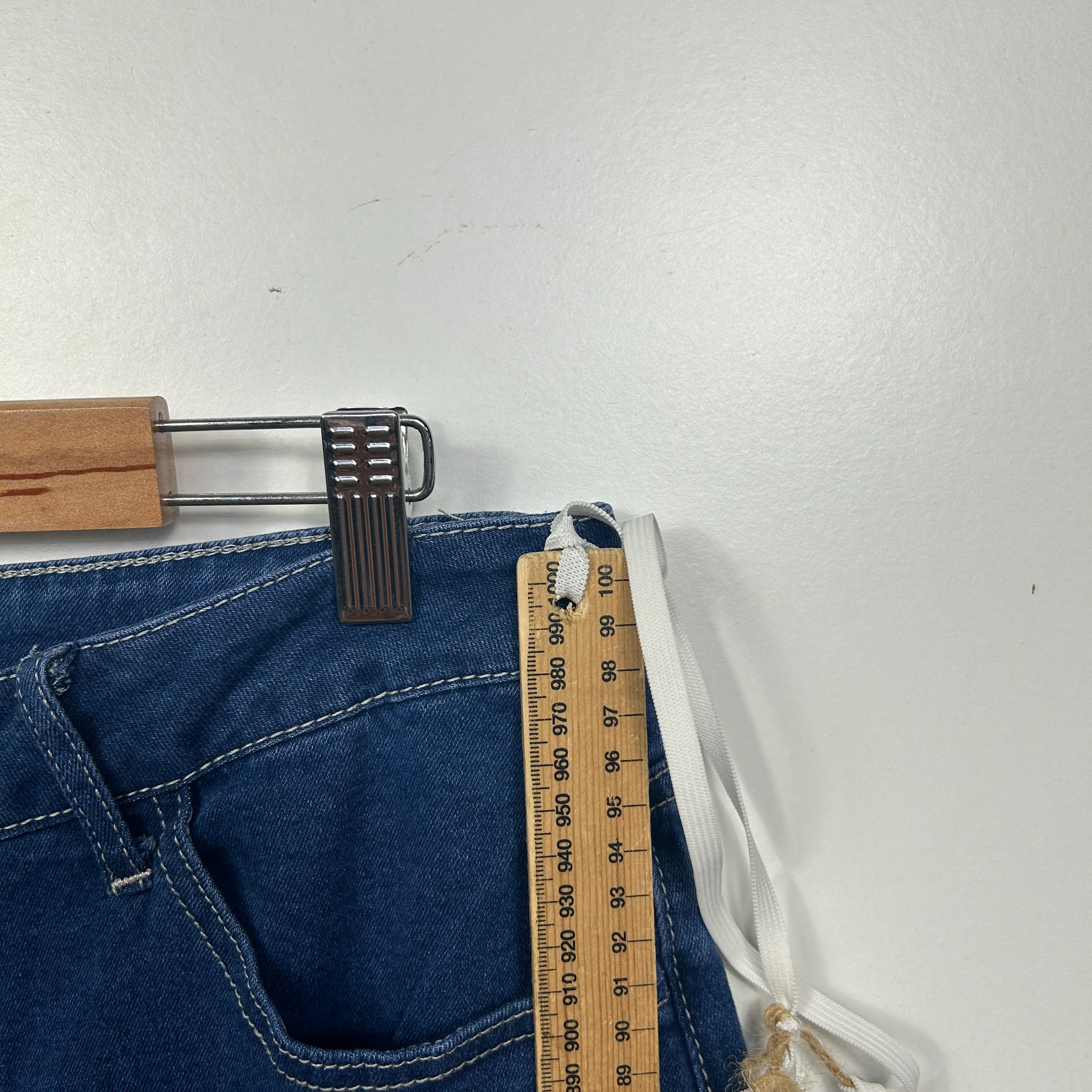 The Lullaby Club Denim Wide Leg Jeans - Size 16 - Image 5