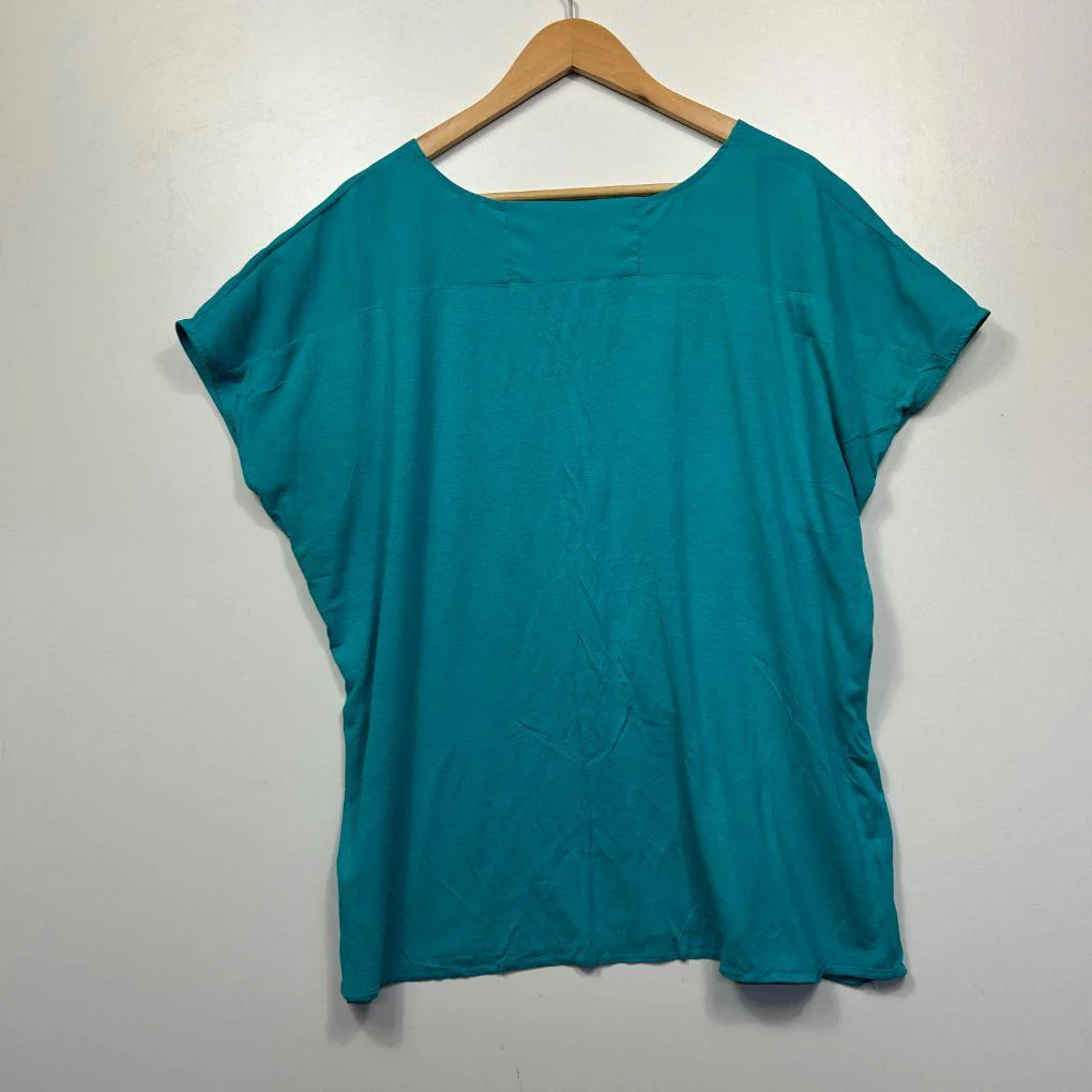 Tania Kay Teal Top - Size 16 - Image 3