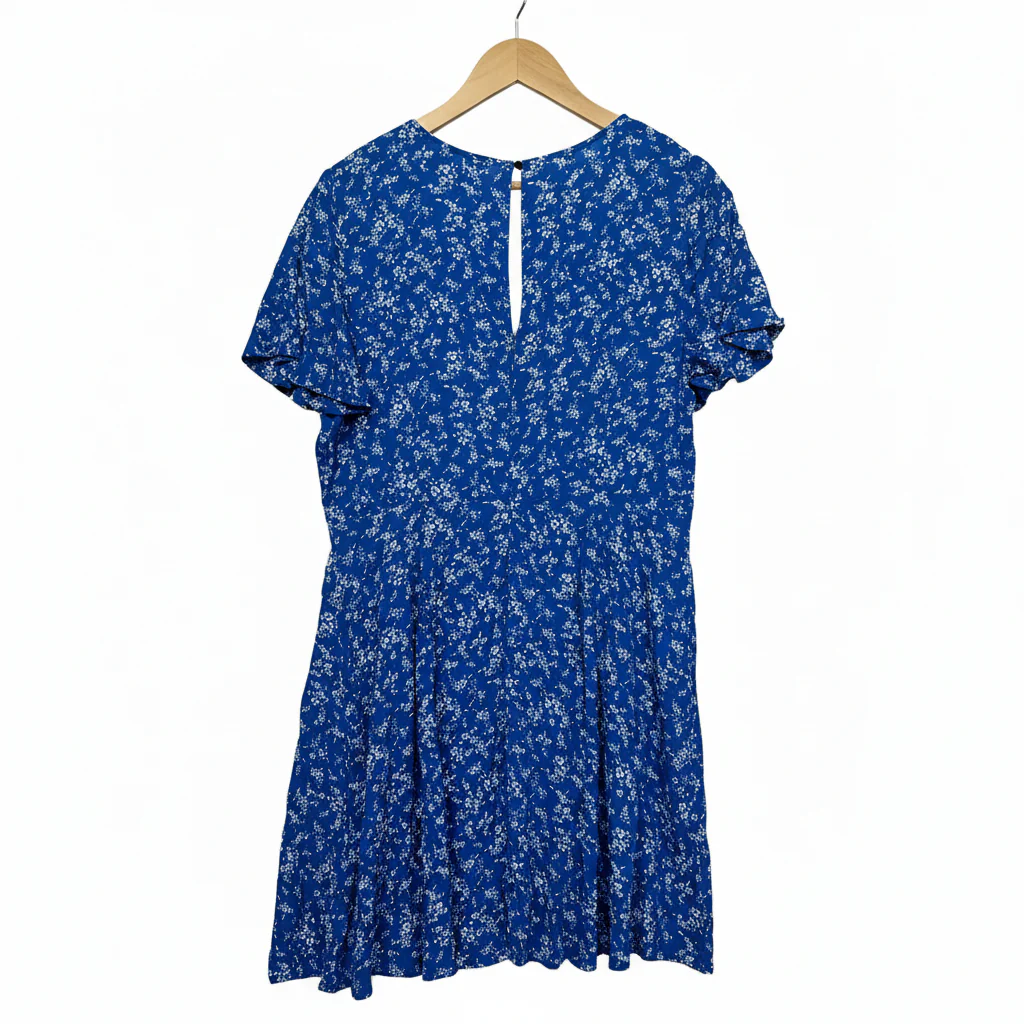 Tokito Blue Floral Dress - Size 16 - Image 2