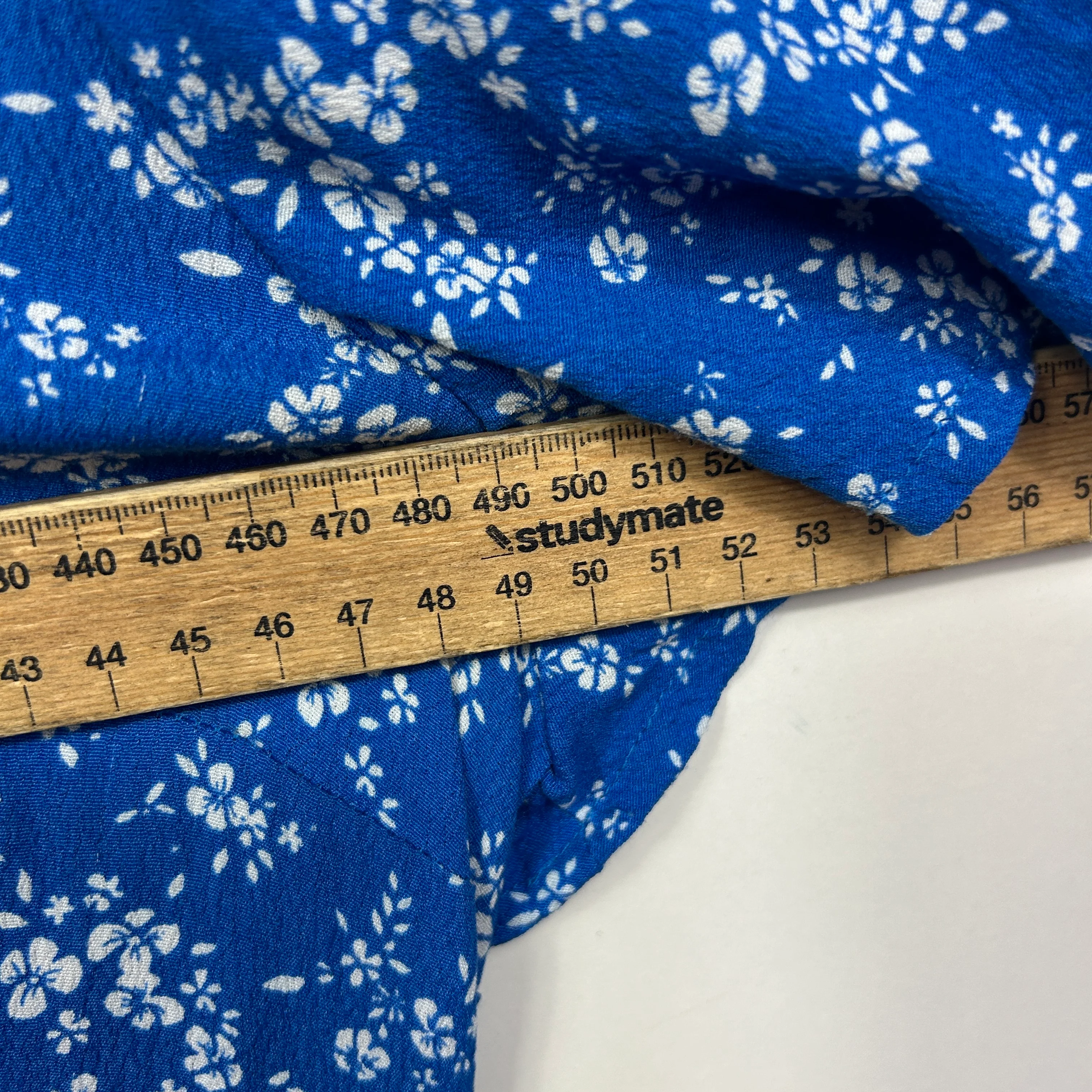 Tokito Blue Floral Dress - Size 16 - Image 5