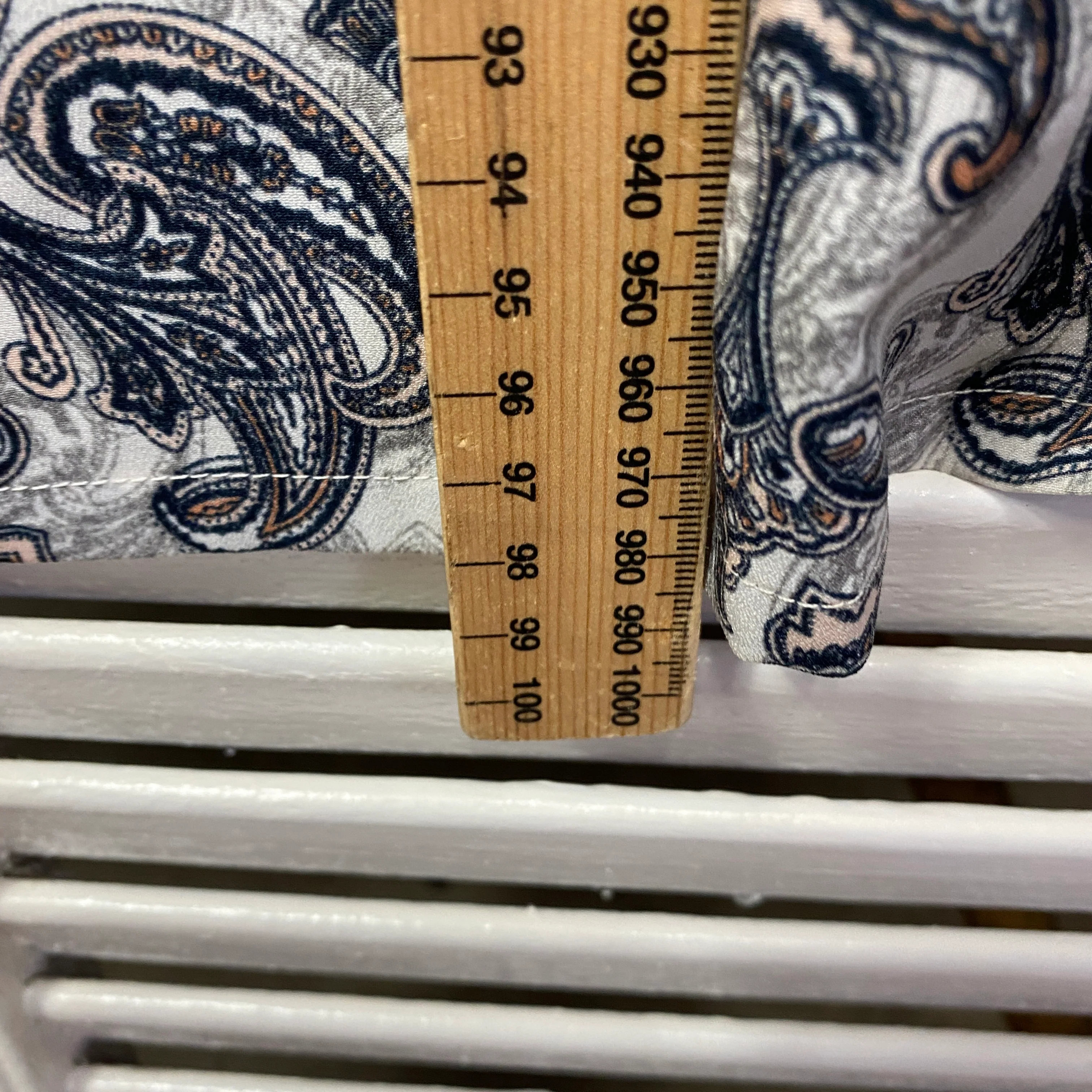 Tokito Dress Size 16 Sleeveless White Paisley - Image 9