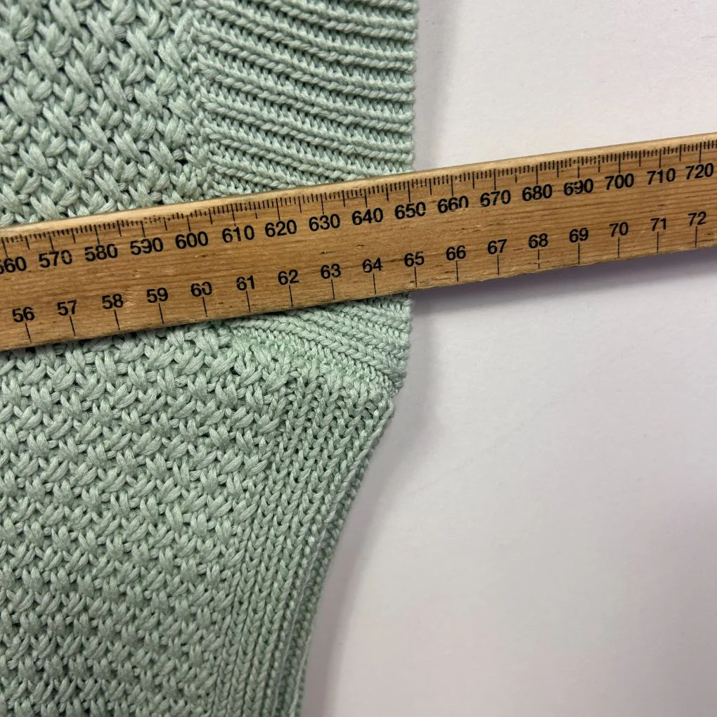 Trenery Green Cotton Knit Jumper - Size XXL - Image 5