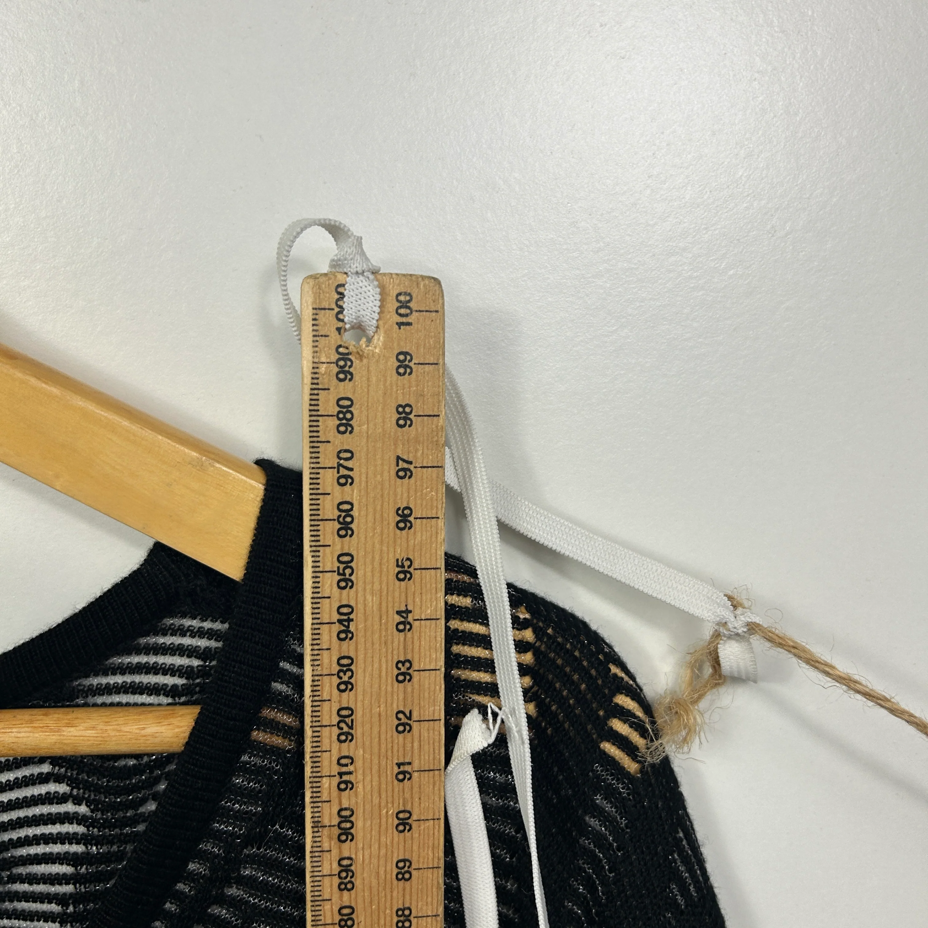 Taking Shape Black Knitwear Sheer Top - Size 22/XL - Image 6