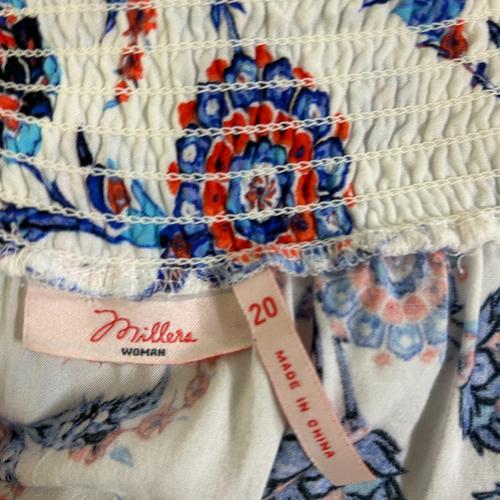 Millers Patterned Skirt - Size 20 (Fault) - Image 3