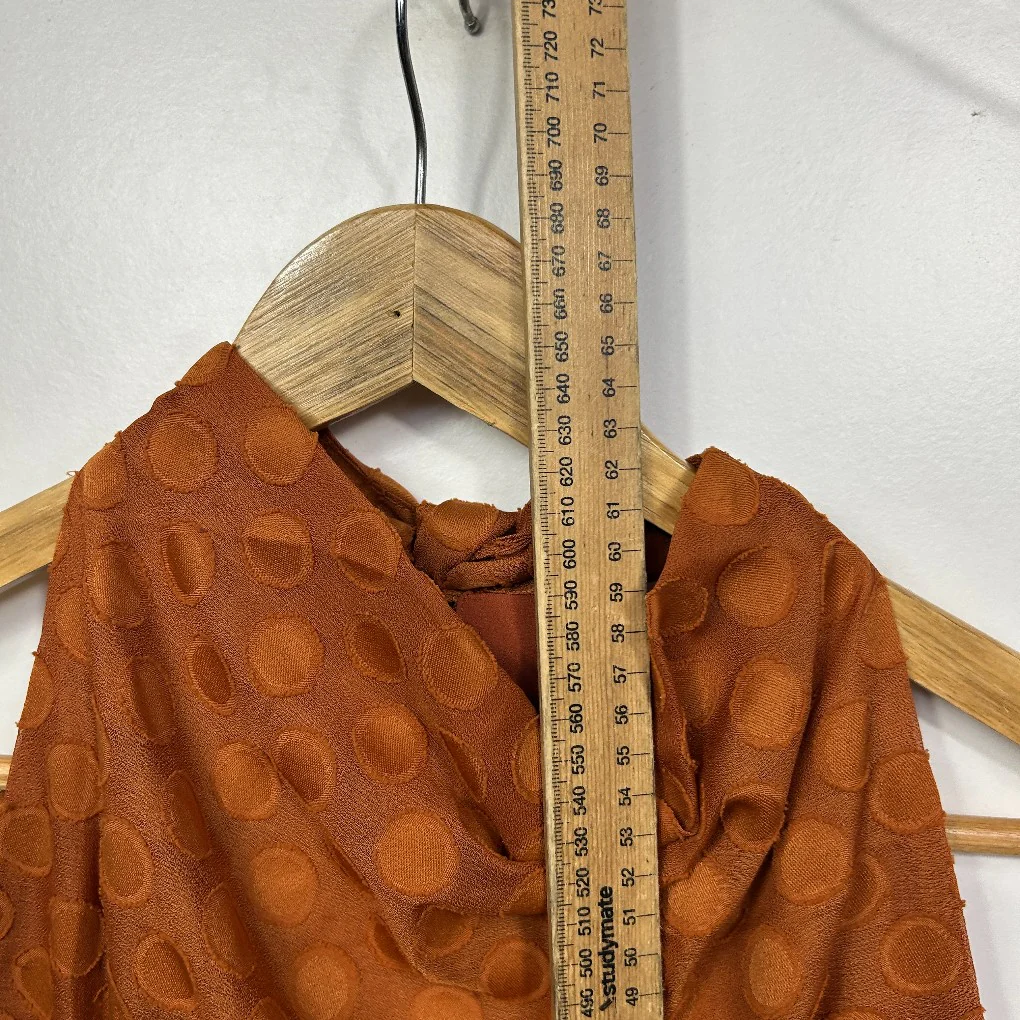Veronika Maine Rust Top - Size 12 - Image 5