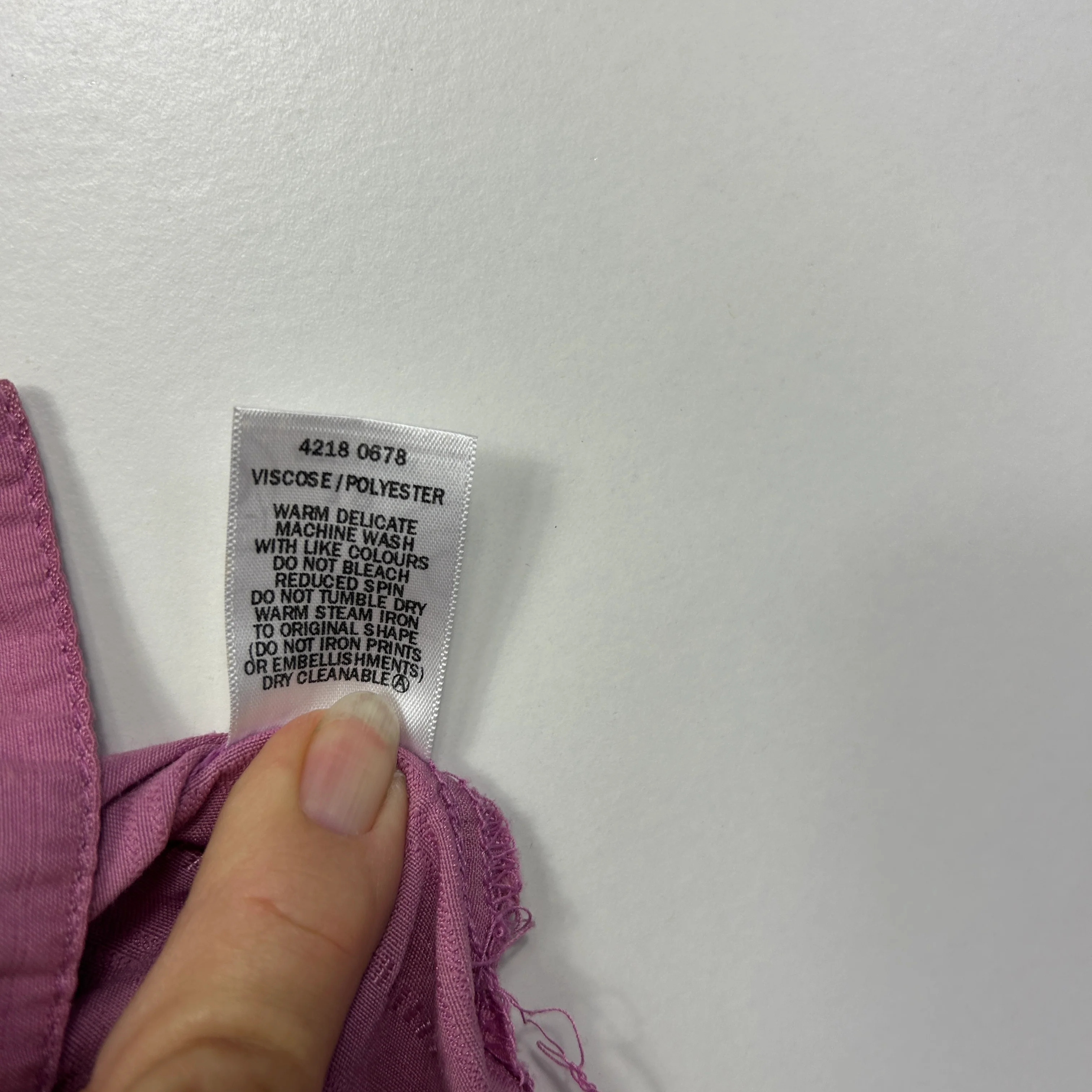 Vintage Target Mauve Textured Button-Up Shirt - Size 18 - Image 3