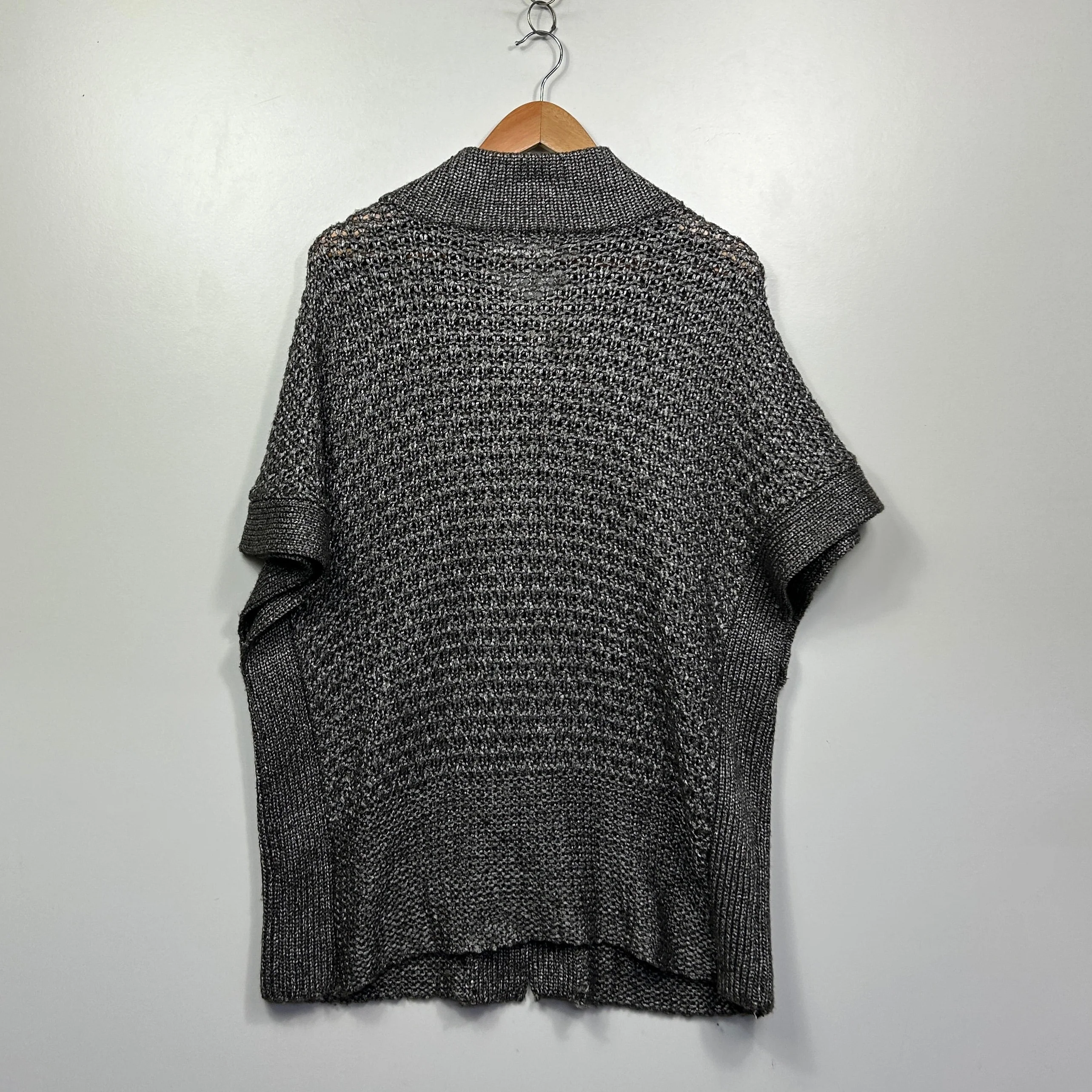 Virtuelle Charcoal Grey Knit Top- Size 12/14 - Image 5