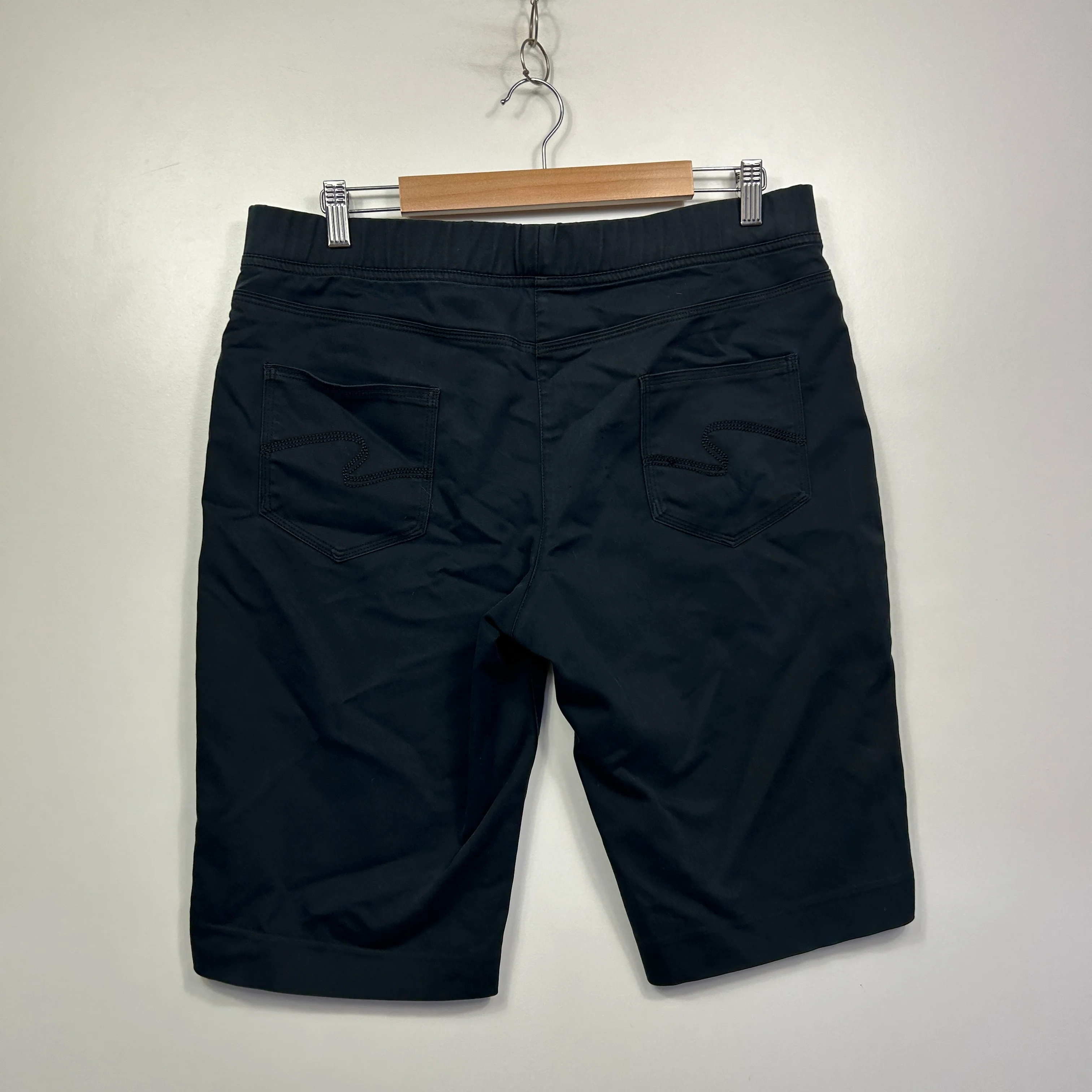 W. Lane Black Bermuda Shorts - Size 14 - Image 3