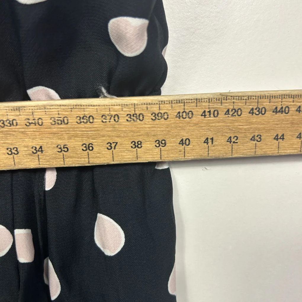 Wayne Cooper Black Polka Dot Dress - Size 16 - Image 9