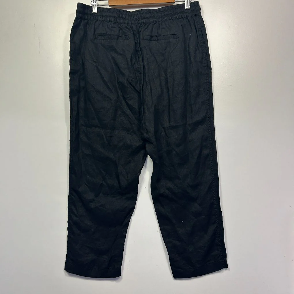 Target Black Linen Pants - Size 14 - Image 5
