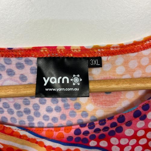 Yarn Indigenous Print Top - Size 18/3XL - Image 3