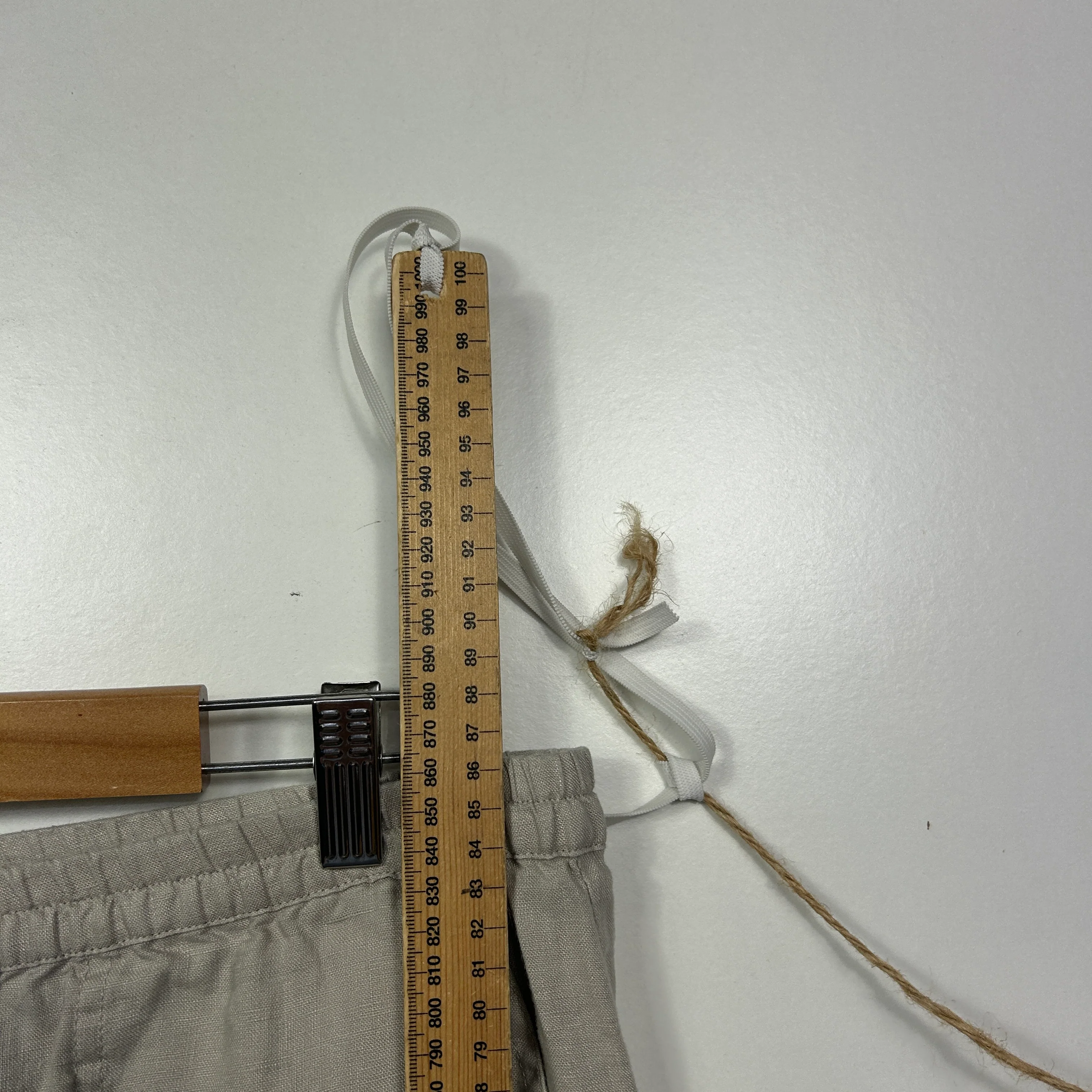 Yarra Trail Beige Linen Pants -  Size 16 - Image 6