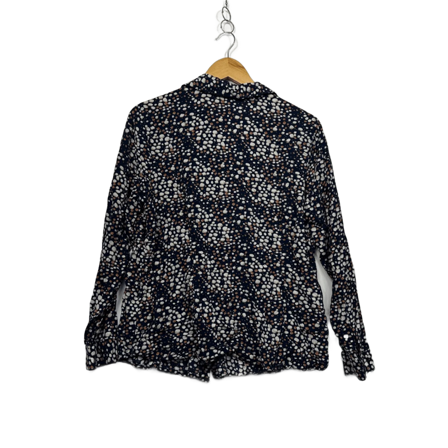 Yarra Trail Multicoloured Button-Up Viscose Shirt Blouse Size 16 - Image 2