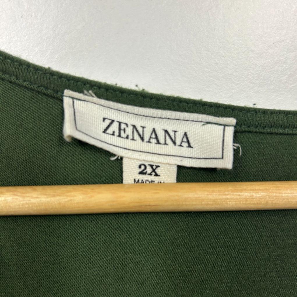 Zenana Green Dress - Size 22 - Image 2