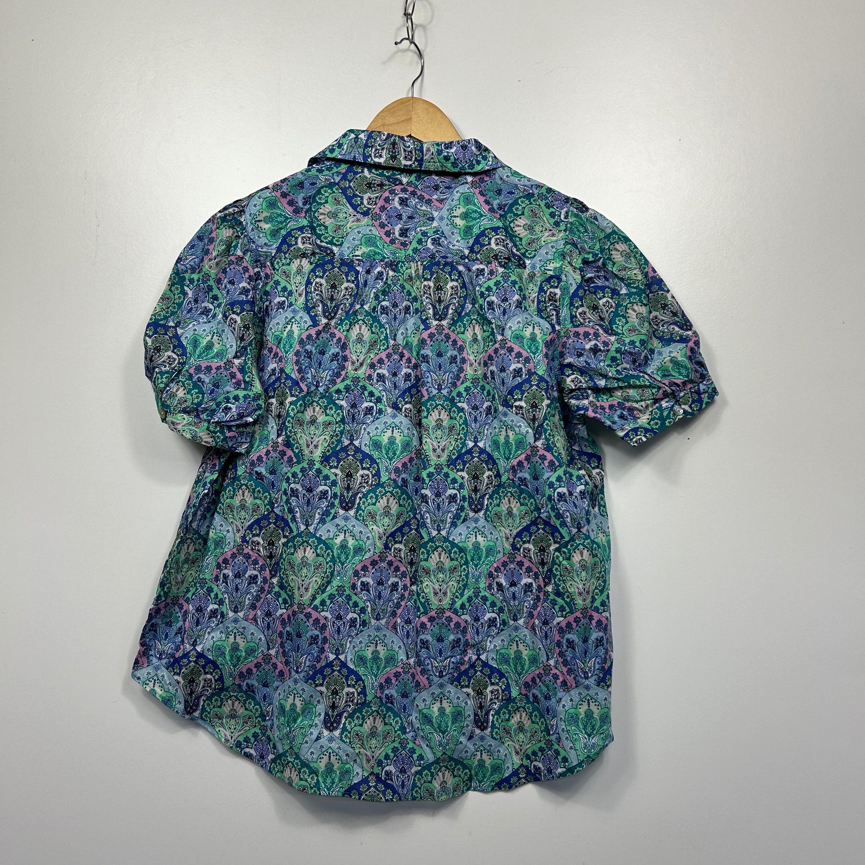 Noni B Multicolour Paisley Shirt - Size 16 - Image 2