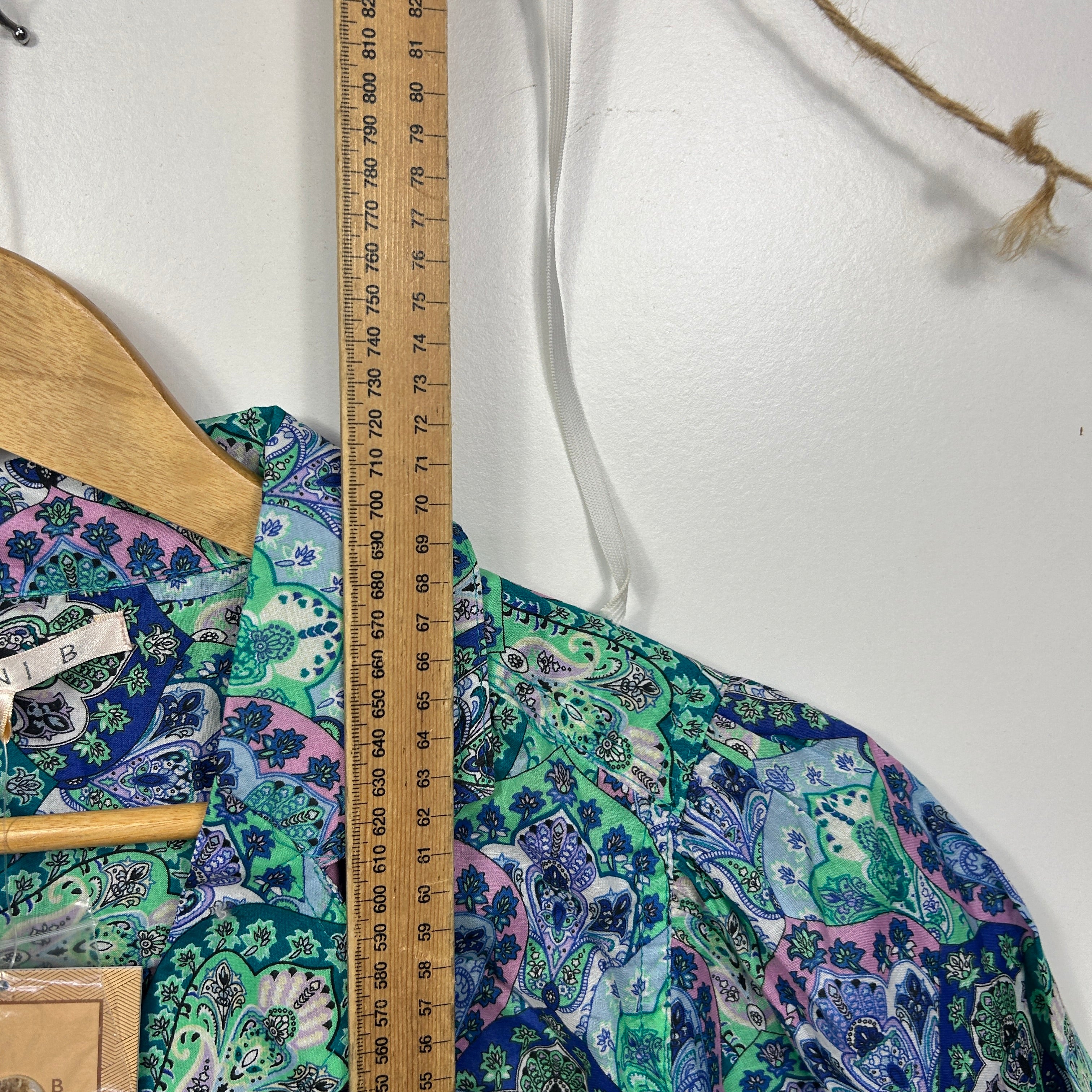 Noni B Multicolour Paisley Shirt - Size 16 - Image 6